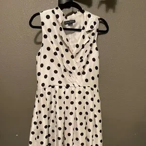 Jessica Howard Dresses Jessica Howard Polka Dot Dress Midi Poshmark